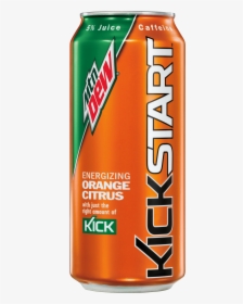 Mtn Dew Kickstart Orange Citrus, HD Png Download, Transparent PNG