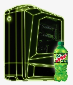 Transparent Mountain Dew Clipart - Mountain Dew Gaming Pc, HD Png Download, Transparent PNG