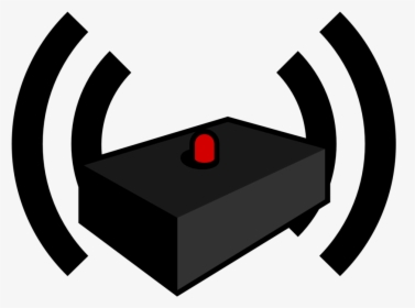 Rf Signal Icon Png Clipart , Png Download - Internet Black Box Icon, Transparent Png, Transparent PNG