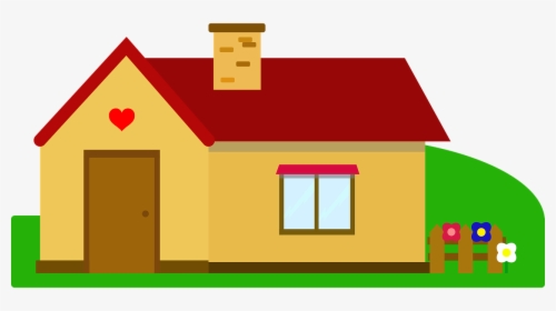 Free Simple House Clip Art - Simple House Clipart, HD Png Download, Transparent PNG