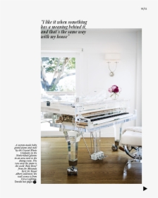 Miranda Kerr Crystal Piano , Png Download - Miranda Kerr Crystal Piano, Transparent Png, Transparent PNG