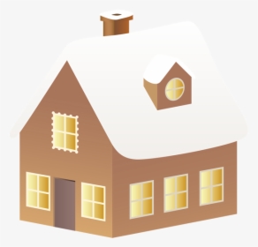 Home Clipart Winter - House, HD Png Download, Transparent PNG