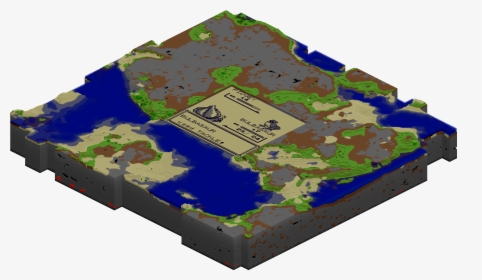 Transparent Pidgey Png - Minecraft Map, Png Download, Transparent PNG