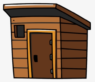 Wooden House Clipart Png , Png Download - Shed Clipart, Transparent Png, Transparent PNG