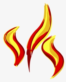 Flame Clipart Cute - Flames Clip Art, HD Png Download, Transparent PNG