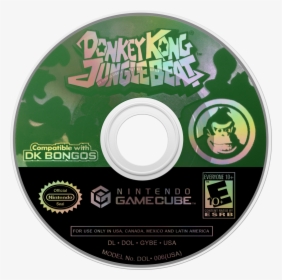Transparent Donkey Kong Png - Donkey Kong Jungle Beat Disc Gamecube, Png Download, Transparent PNG