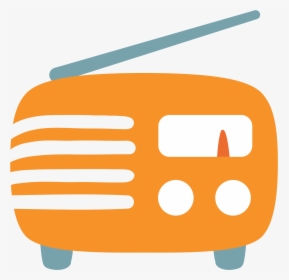Radio Emoji Png - Radyo Emojisi, Transparent Png, Transparent PNG