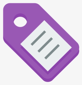 Tag Alt Icon - Purple Label Icon, HD Png Download, Transparent PNG