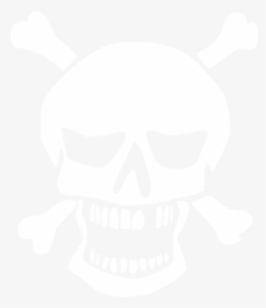 Transparent Transparent Skull Png - White Skull Clipart, Png Download, Transparent PNG