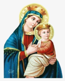 Velankanni Matha Png - St Mary And Pope Kyrillos, Transparent Png, Transparent PNG