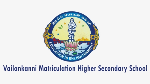 Vailankanni Matriculation Higher Secondary School Logo, HD Png Download, Transparent PNG