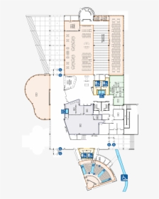 Fulton Library Level - Floor Plan, HD Png Download, Transparent PNG