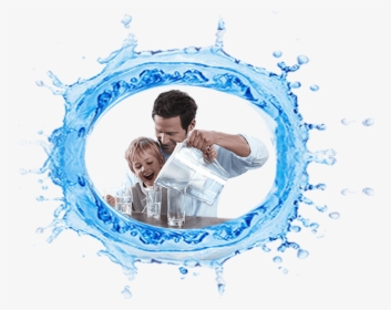 Water For Life - Family Table Drinking Water, HD Png Download, Transparent PNG