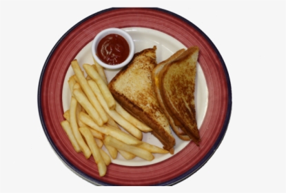 Grilled Cheese And Ham Sandwich - French Fries, HD Png Download, Transparent PNG