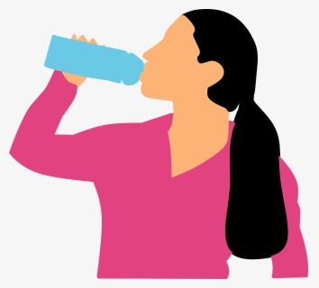 Drinking Water Bottle Clipart, HD Png Download, Transparent PNG