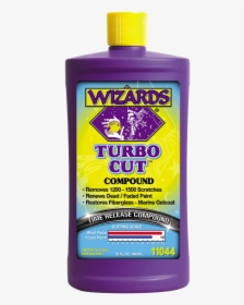 Wizards Turbo Cut Time Release Compound, 32 Oz - Bottle, HD Png Download, Transparent PNG