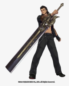 In Defense, Prince Noctis And His Companions Drew Theirs - Final Fantasy Xv Gladiolus Weapon, HD Png Download, Transparent PNG