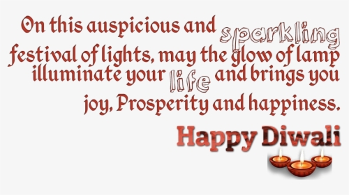 Happy Diwali Message Png, Transparent Png, Transparent PNG