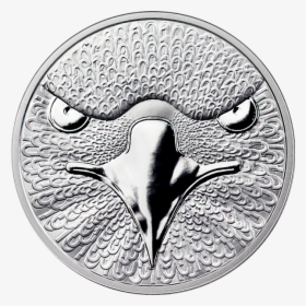 Sol Noctis 2014 0,01 Btc Binary Eagle Proof Silver - Sol Noctis Coin Silver Bitcoin, HD Png Download, Transparent PNG