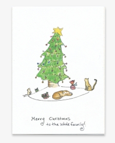 Merry Christmas To The Whole Family - Illustration, HD Png Download, Transparent PNG