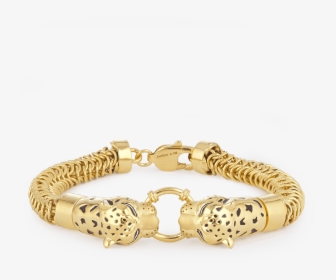 22ct Gold Leopard Gents Bracelet - Gents Bracelets New Designs, HD Png Download, Transparent PNG