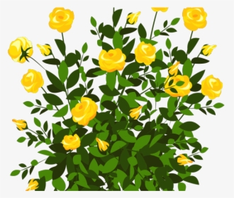 Bushes And Flowers Png, Transparent Png, Transparent PNG