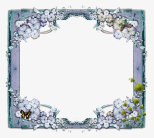 Butterfly Photo Frame - Elders Day Wishes, HD Png Download, Transparent PNG