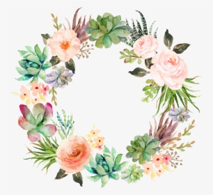 Pin By Rachel On - Flower Wreath Png, Transparent Png, Transparent PNG