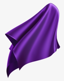 Transparent Cape Clipart - Purple Cape Png, Png Download, Transparent PNG