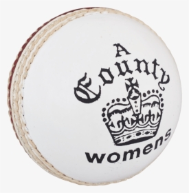 County Crown White Cricket Ball - Readers Sovereign Special County, HD Png Download, Transparent PNG