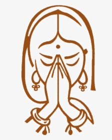 Greeting Namaste Vector Images (over 610)