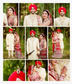 Sweet Punjabi Wedding Couple Wallpaper Wallpapersimages - Bride, HD Png Download, Transparent PNG