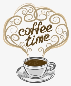 Coffee Cappuccino Tea Espresso Hot Letter In Clipart - Coffee Shop Letter Png, Transparent Png, Transparent PNG