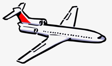 Airplane Aircraft Vector Illustrator Flying Clipart - Kids Aeroplane Vector Png, Transparent Png, Transparent PNG