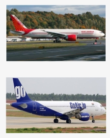 Air India Plane , Png Download - Go Air G8 421, Transparent Png, Transparent PNG