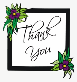 Thank You Clipart Free Images Clipart - Free Thank You Clipart Flower, HD Png Download, Transparent PNG