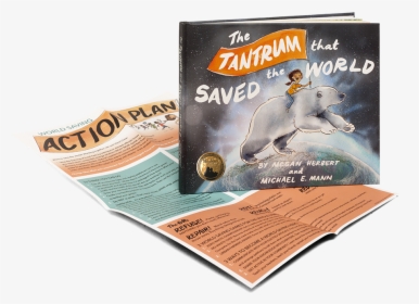 Book And Poster With Moonbeam Small - Tantrum That Saved The World, HD Png Download, Transparent PNG