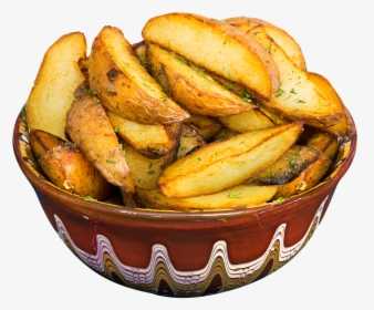Fried Food, Potatoes, Vegetables, Food, Restaurant - Roast Potatoes Transparent Background, HD Png Download, Transparent PNG