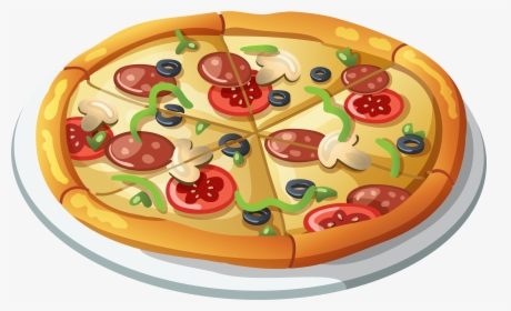 Pizza Pizza Clip Art Fast Food Image - Pizza Desenho Png, Transparent Png, Transparent PNG
