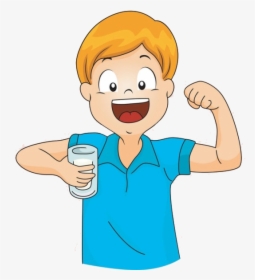 Clip Art Boy Drinking Water Clipart - Boy Drinking Water Animated Gif, HD Png Download, Transparent PNG
