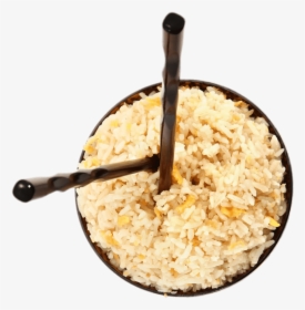 Vertical Chopsticks In Rice Bowl - Bowl, HD Png Download, Transparent PNG