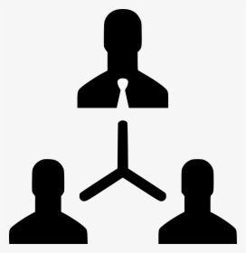 Hierarchy Management Business - Coordination Icon Png, Transparent Png, Transparent PNG