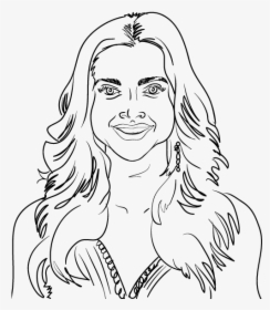 Deepika Padukone Clipart Black And White, HD Png Download, Transparent PNG