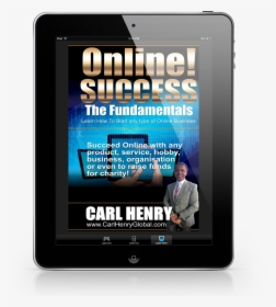 Carl Henry Online Success Ipad - Tablet Computer, HD Png Download, Transparent PNG