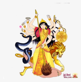 Hd Goddess Durga Wallpapers For Desktop - Khandoba Png, Transparent Png, Transparent PNG