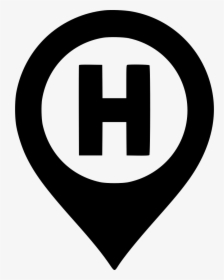 Hospital Marker - Ip Address Icon, HD Png Download, Transparent PNG