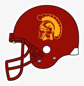 Helmet Clipart Usc - Atlanta Falcons Helmet Clipart, HD Png Download, Transparent PNG