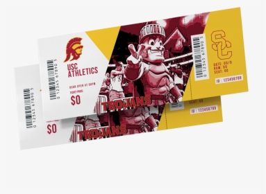 Ucla Football Ticket, HD Png Download, Transparent PNG