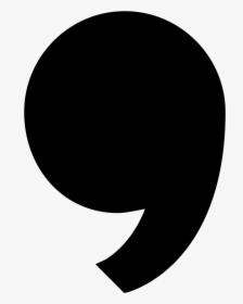 Comma Png - Circle, Transparent Png, Transparent PNG
