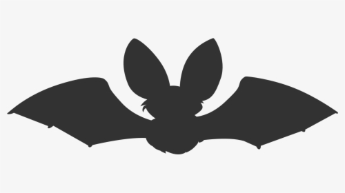 Bat Clip Art - Bat Silhouette Cute, HD Png Download, Transparent PNG